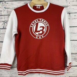 Level Three L3‎ Pullover Crewneck Sweatshirt Colorblock [Size XXXL 3XL]